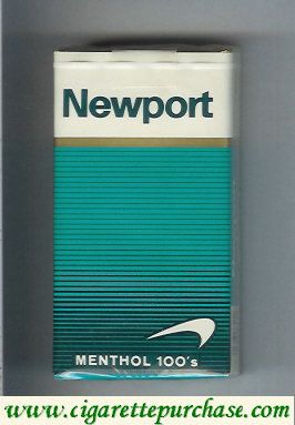 Newport Menthol 100s cigarettes soft box